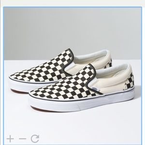 near brand new slip on vans